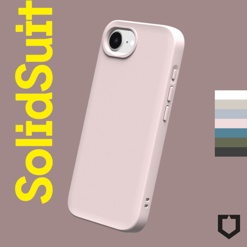 ไอโฟน 16e | RHINOSHIELD เคสกันกระแทก SolidSuit รุ่นมาตรฐาน