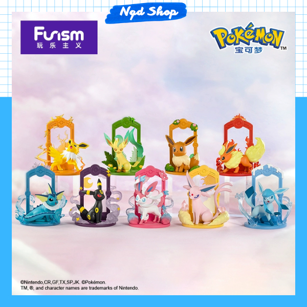 Blindbox Pokemon "Lets Go Eevee" – รูปสะสมอินเทรนด์ของแท้ Funism Original Seal Full Box