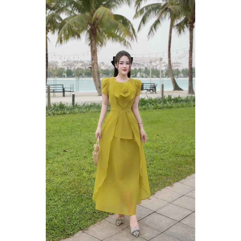 V68 Luxury Silk Dress - ชุดเดรสผู้หญิงสําหรับออกไปข้างนอกและการเดินทาง