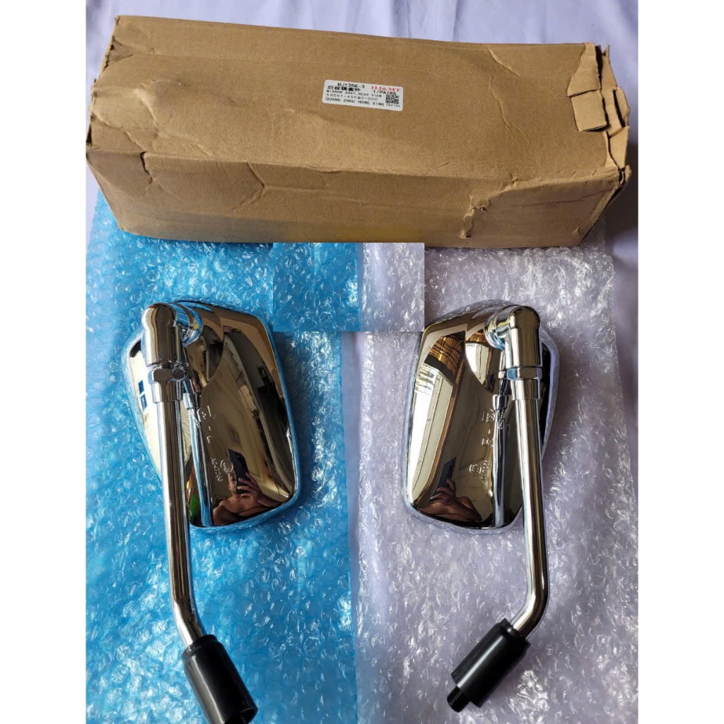 กระจกมองหลัง Suzuki EN150 125 HJ125 Original เหมาะสําหรับ Honda Yamaha Suzuki ทุกรุ่น ราคา 1 คู่