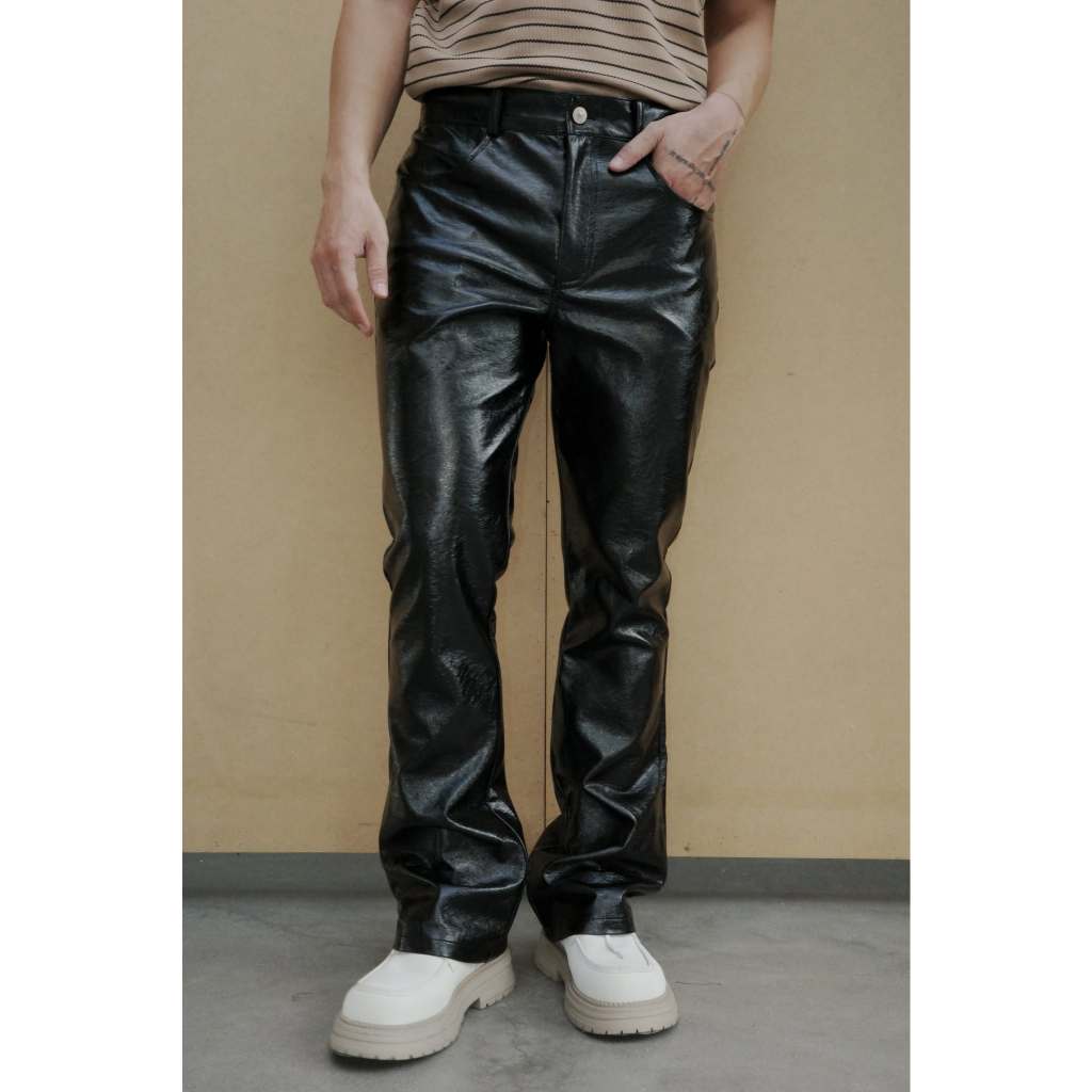 Leather luxe Leather pants By WAGG Limited