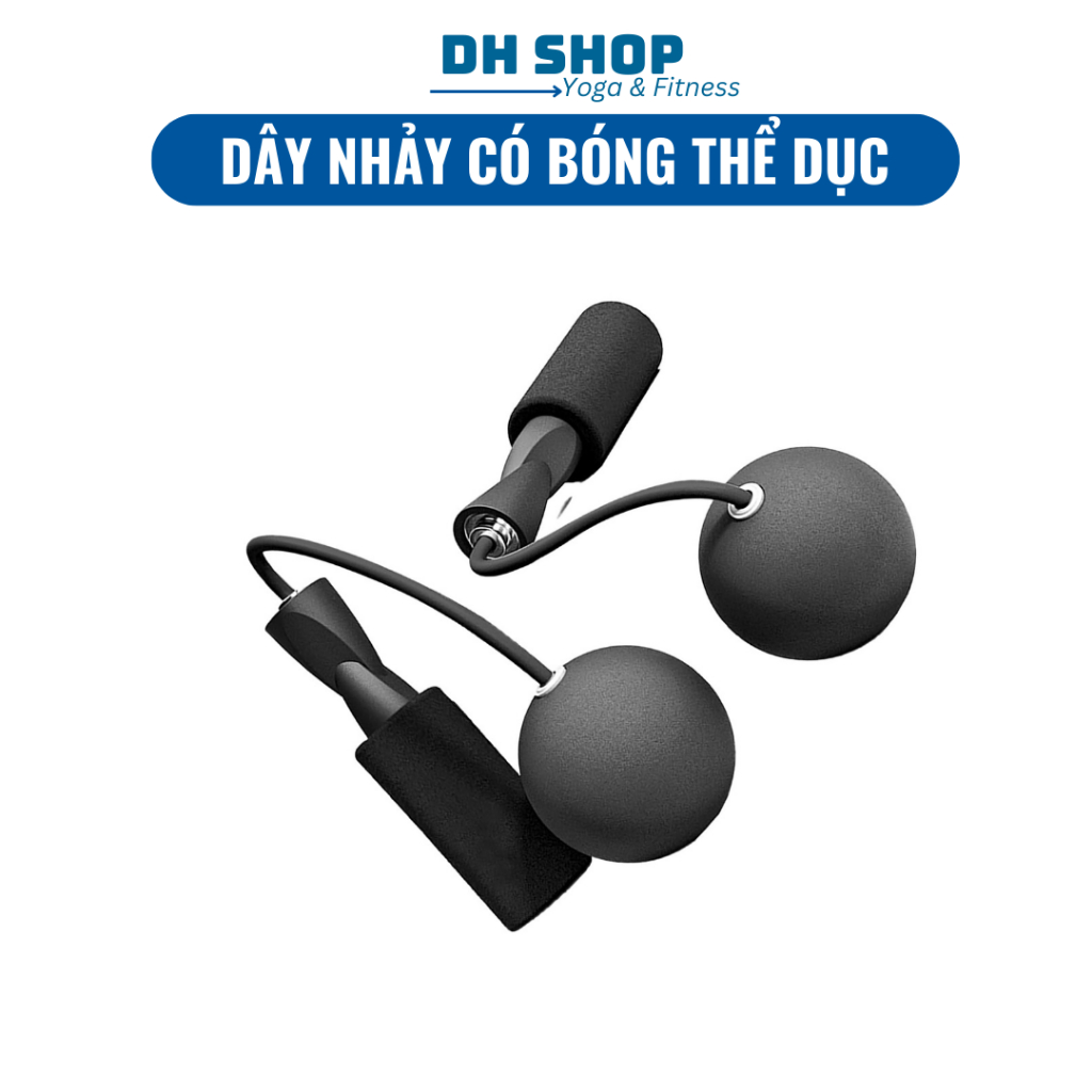 EXERCISE JUMPING ROPE DH SHOP เชือกกระโดดฟิตเนส เผาผลาญไขมัน ลดน้ําหนัก DH SHOP การออกกําลังกาย