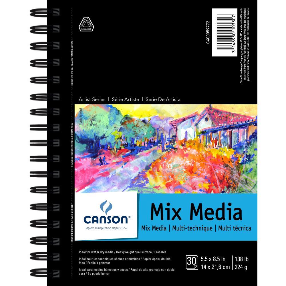 [PM] canson Mix Media Pad 5.5"X8.5"