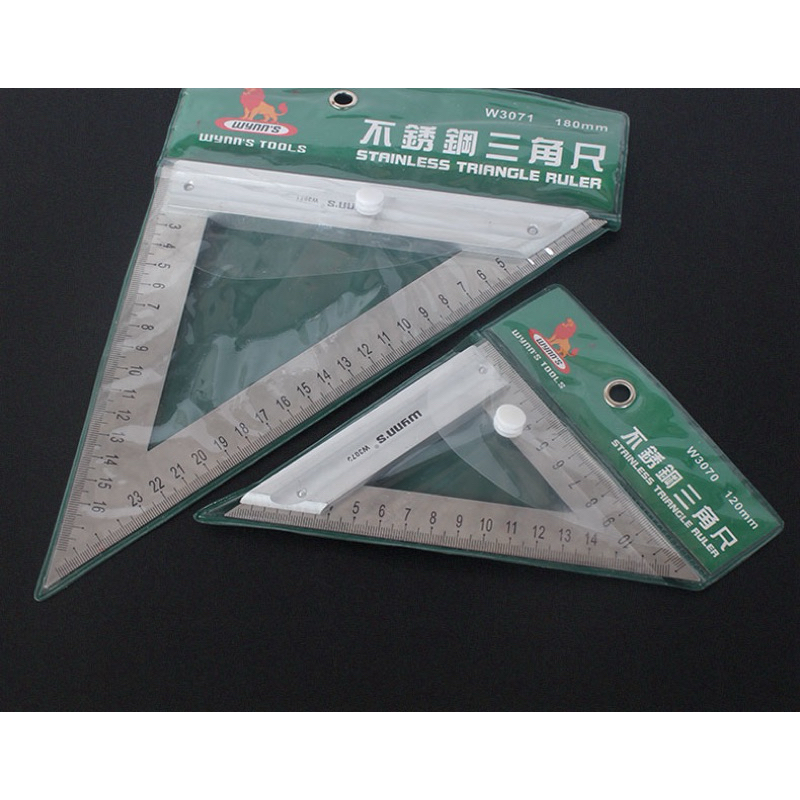 WYNNS 1T8 ไม้บรรทัดสามเหลี่ยม