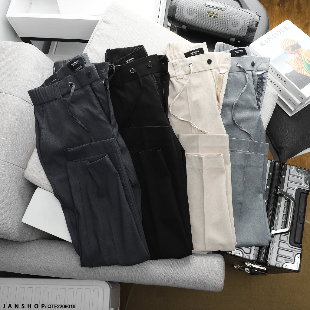 Fapas Form Slimfit Hinno Mens Pants ผ้านุ่มยืด เคลื่อนย้ายสะดวก