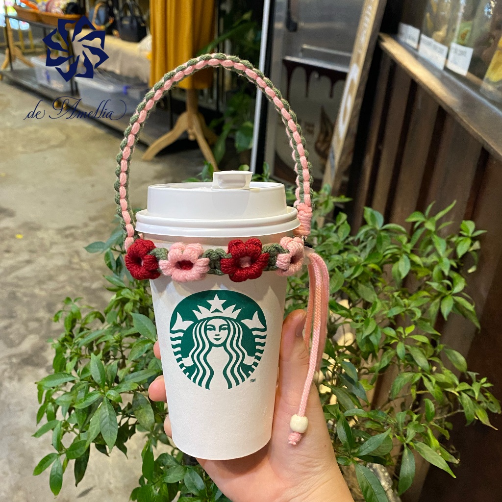 MACRAME CUP เชือกแขวน 9 ดอก – PRETTY HANDMADE, อุปกรณ์เสริมที่สวยงาม
