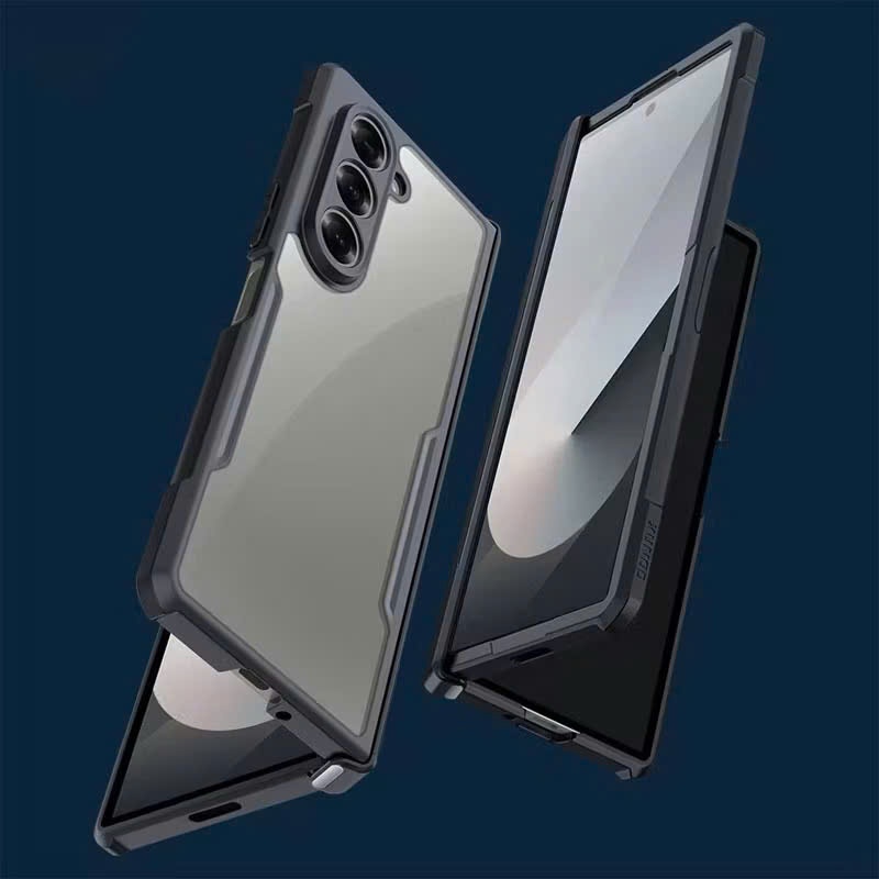 XUNDD เคส Samsung Z Fold 6 ด้านหลังด้านใน TPU กันกระแทก (gtk)