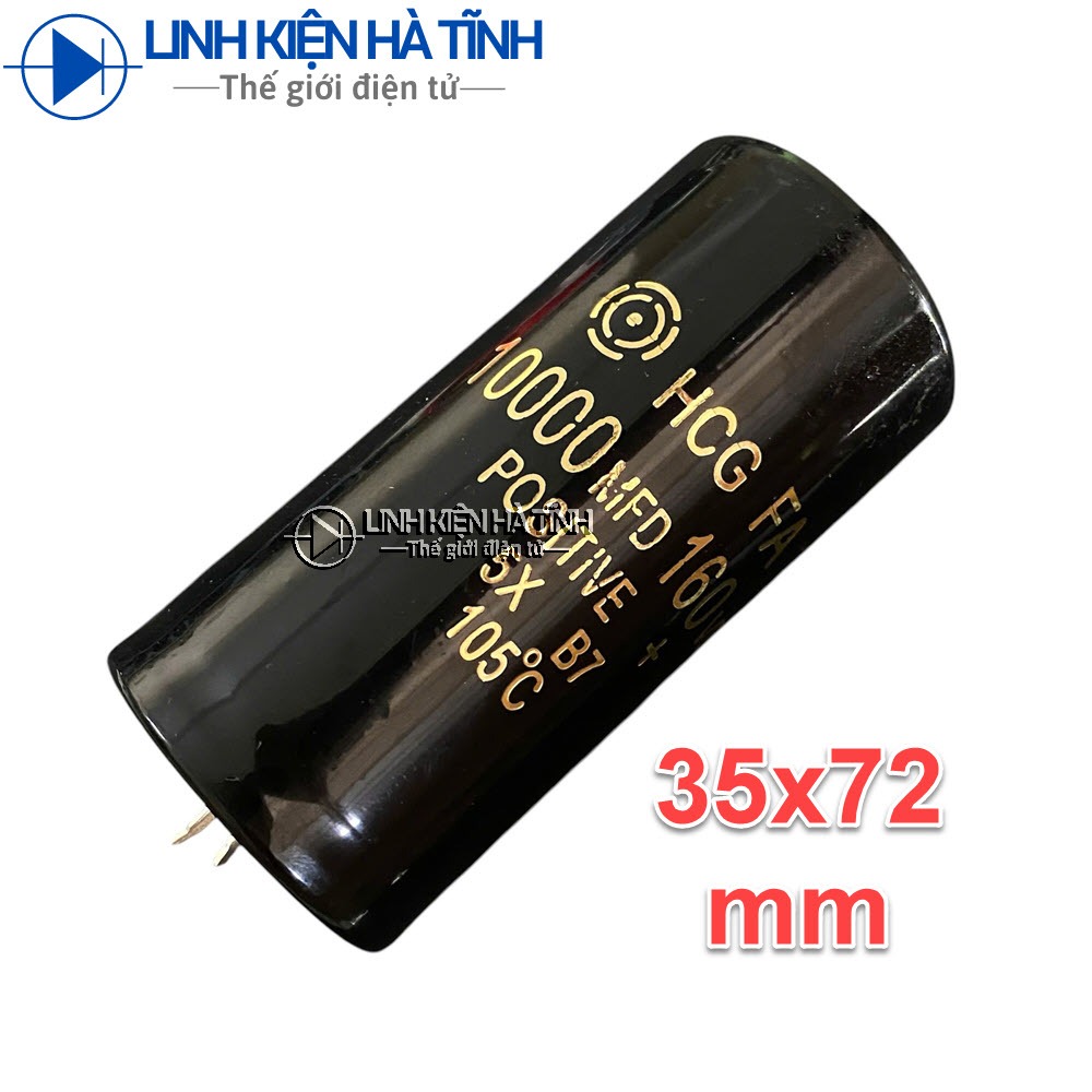 ใหม่ HCG FA 160V10000UF / 160V 10000uf / 10000uf 160v 10000MFD เครื่องขยายเสียง power capacitor เส้น
