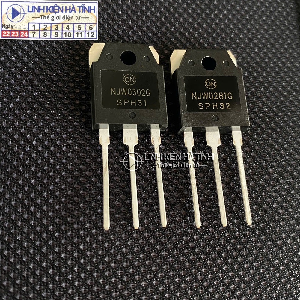 2 คู่เสียง Clamshells NJW0281G NJW0302G NJW0281 NJW0302 0281 0302 ใหม่