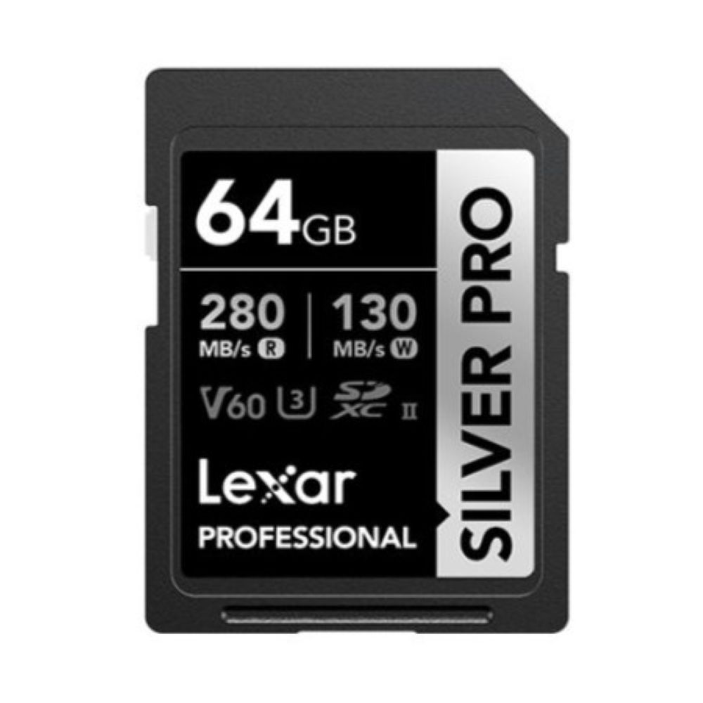 Lexar Professional 800x Silver PRO UHS-II U3 SD การ์ดหน่วยความจํา | ของแท้ของแท้