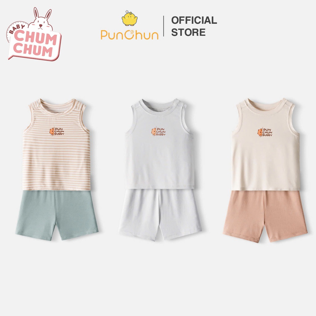 [BABY CHUMCHUM x Puchun] ชุดแมวขนฟูสําหรับทารกตั้งแต่ 6 เดือน - 5 ปี PUNZUN SS25D4