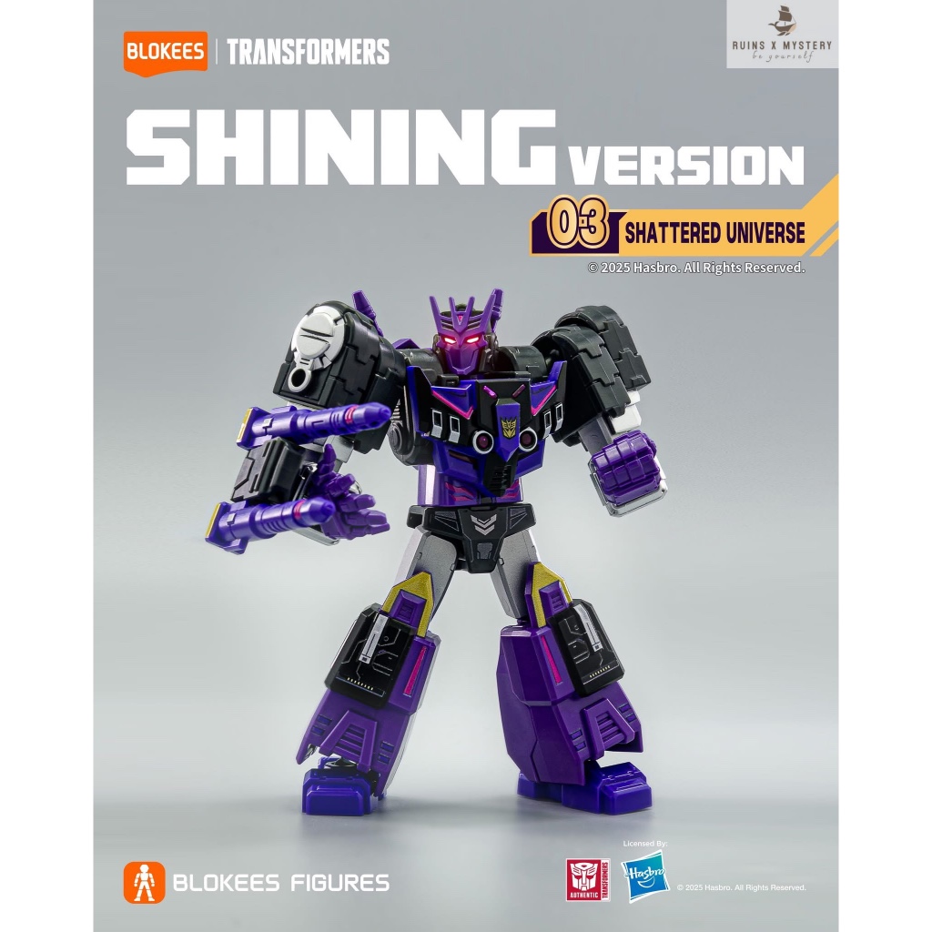 TRANSFORMERS SHINING SERIES (MODEL KIT)_BLOKEES FIGURES_BLINDBOX_01 กล่องขายปลีก_KT 11-12cm