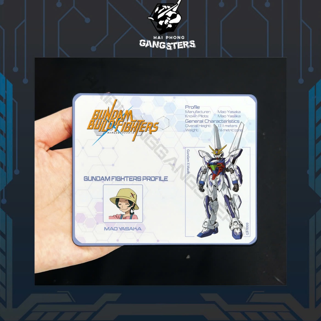 [ร้านข้อความก่อน]FT3 - GX-9999 Gundam X Maoh (Gundam Build Fighter Series) mica Base for gundam HG M