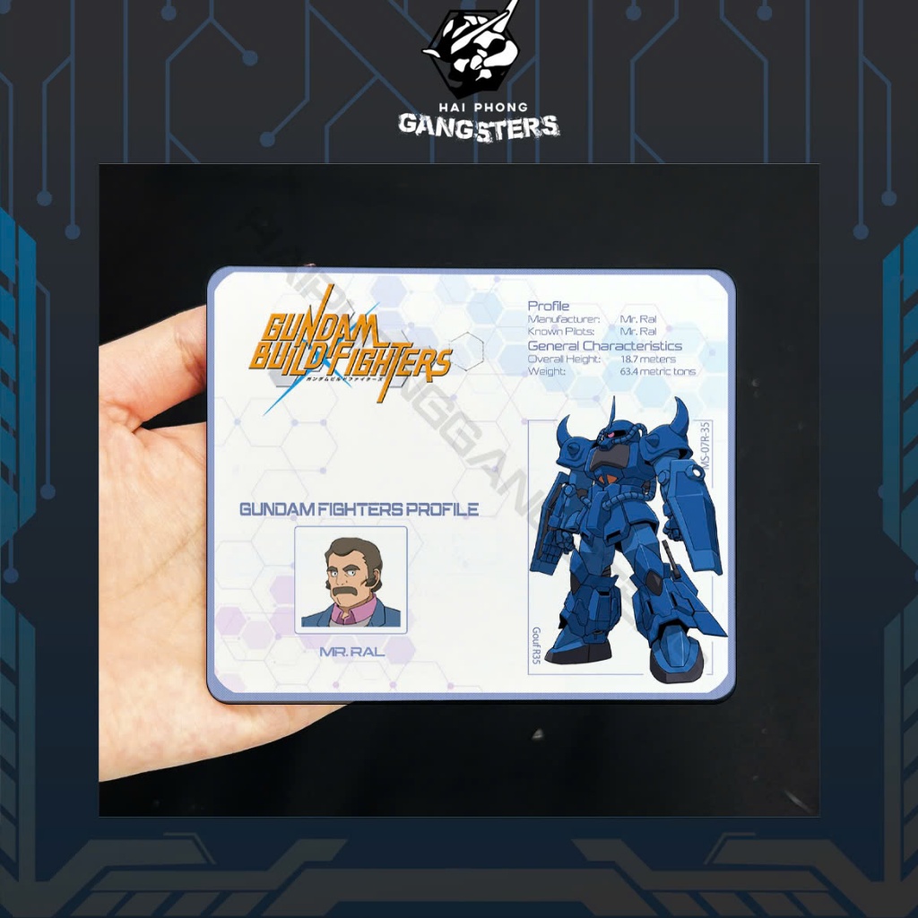 [ร้านข้อความก่อน]FT15 - MS-07R-35 Gouf R35 (Gundam Build Fighter Series) mica Base for gundam HG MG