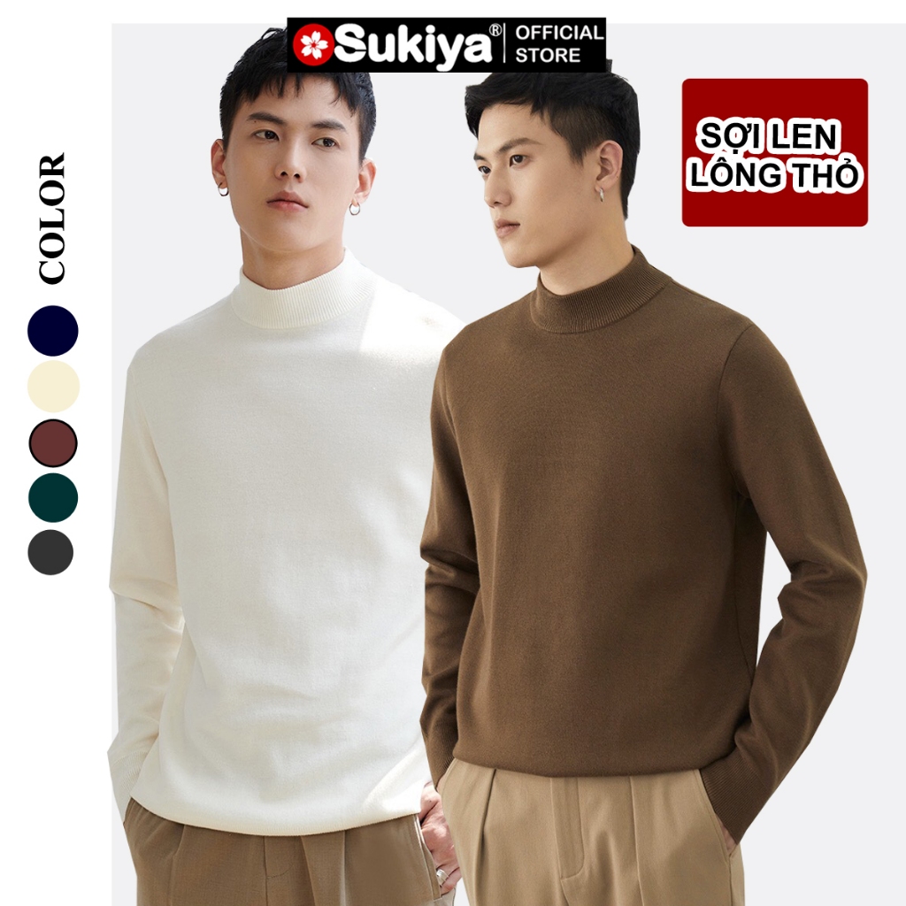 YODA เสื้อกันหนาวคอปกขนาด 3 นิ้วสําหรับผู้ชายทําจากกระต่ายขนนุ่ม AL35