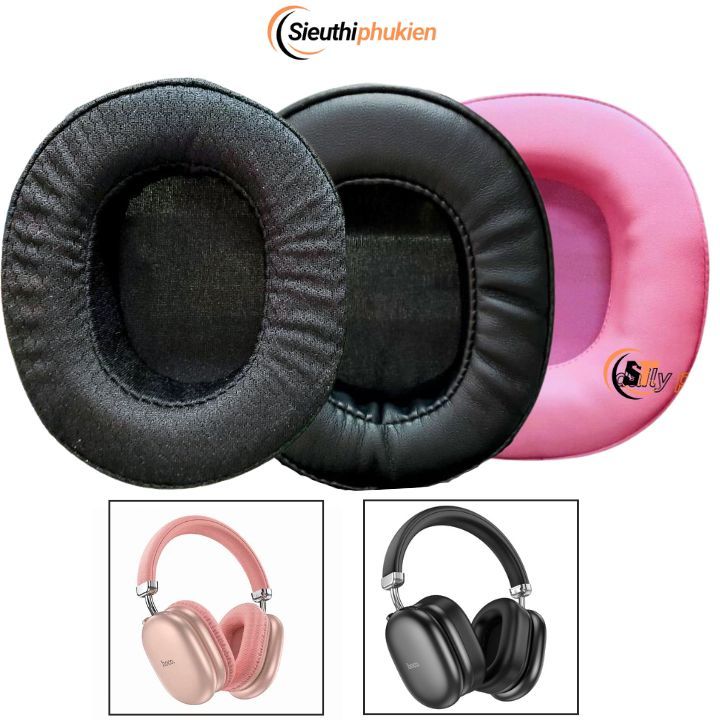 เบาะทดแทนสําหรับหูฟัง HOCO W35 / W35 Max / W35 Air, ฝาครอบโฟมหูฟังไร้สาย HOCO
