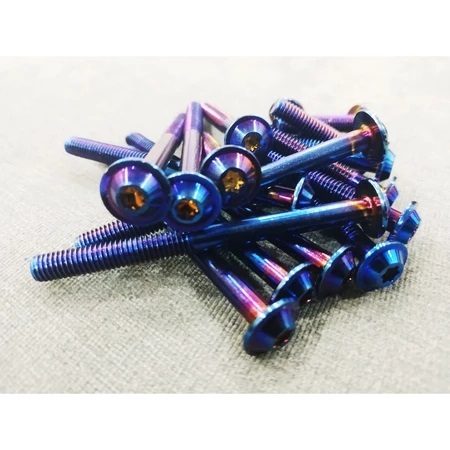 ชุดสกรูเครื่องยนต์ Proti Hoa Mai Titanium+Gold สําหรับรถยนต์ MTS ทุกรุ่น