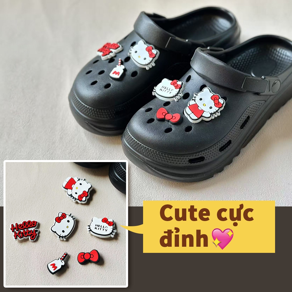 Charm cross หัวเข็มขัดรองเท้าหลายชุดสติกเกอร์รองเท้าแตะข้าม jibitzz cross charm รองเท้าแตะ cross-8