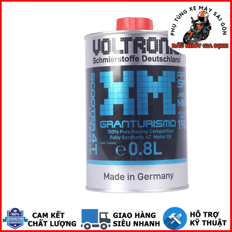 Voltronic XM Scooter Ultimate 800ML น้ํามันสกู๊ตเตอร์สังเคราะห์ 100% - นําเข้าจากเยอรมัน