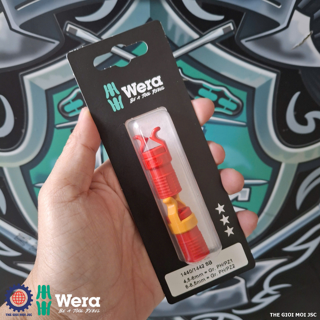 Wera Tools 1440/1442 ชุดกริปเปอร์สกรู Wera 05073680001
