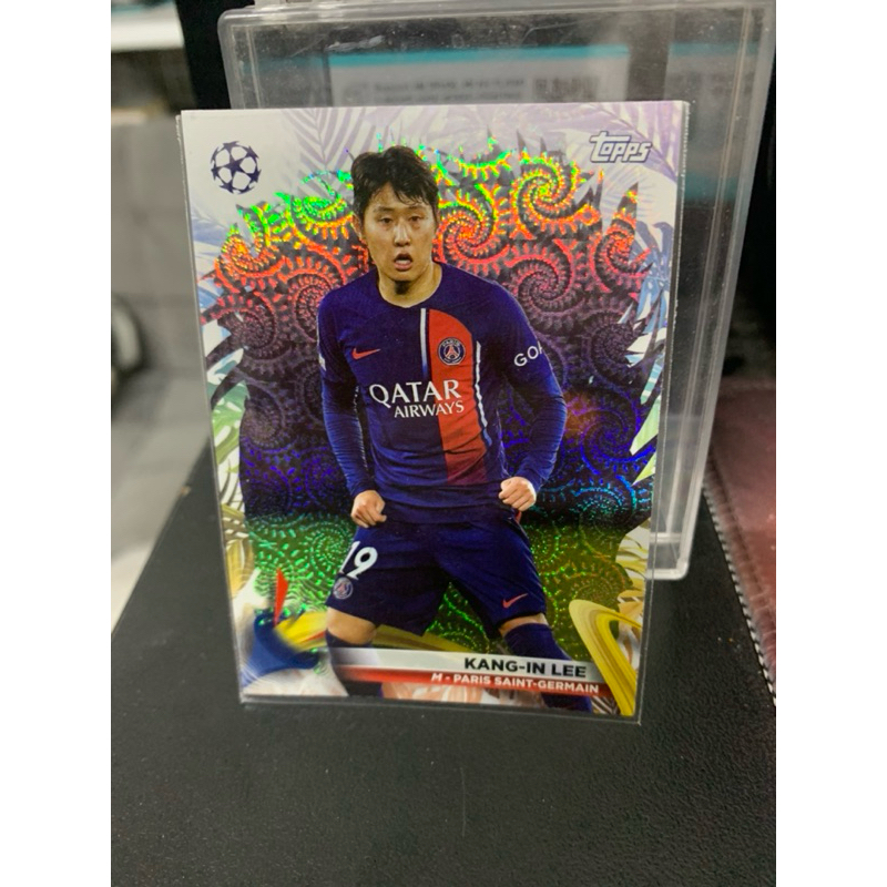H701 Kang In Lee Paris SG Topps Carnaval 2023/24 การ์ดฟุตบอล