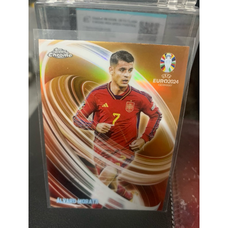 H760 Morata Spain Topps Euro 2024 การ์ดฟุตบอล
