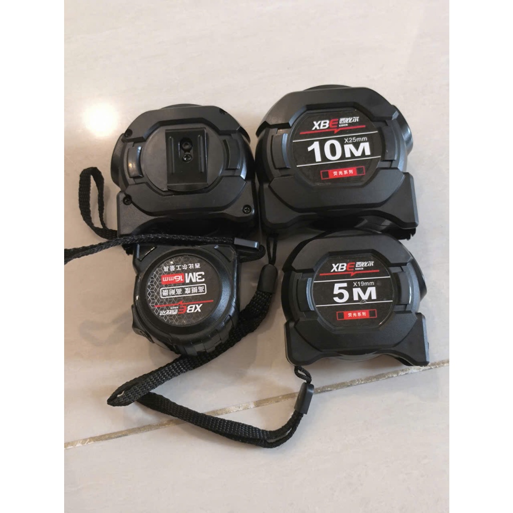 ไม้บรรทัดเรืองแสงไม้บรรทัดล็อคตัวเองความแม่นยําสูงเทปวัดเหล็ก 3M,5M,7.5M, 10m Singing Store