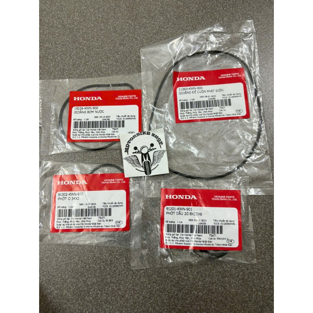 ถาดไฟซีล b รถน้ํา ab 125/150 vario sh ตะกั่วขนาดใหญ่ 125 sh โหมด pcx 19226KWN900 11363KWN900 91302KW