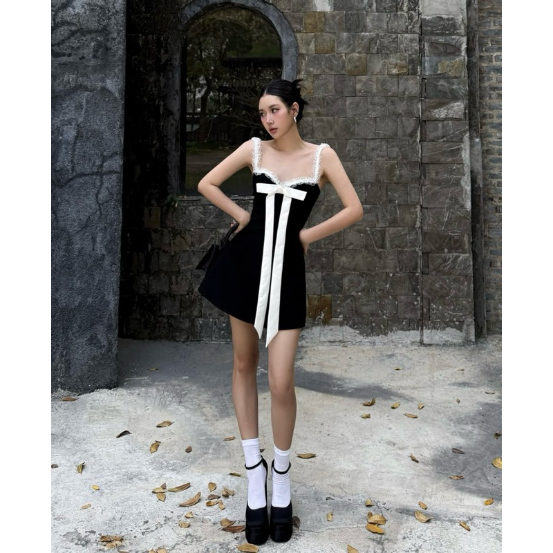 Jolie Black Dress - Jolie Black Dress SS2 - DEPASS