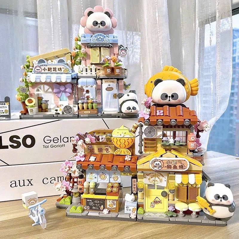 Lovely Hot Trend Mr.PA House Assembling Toys, House Assembling Toys for Children