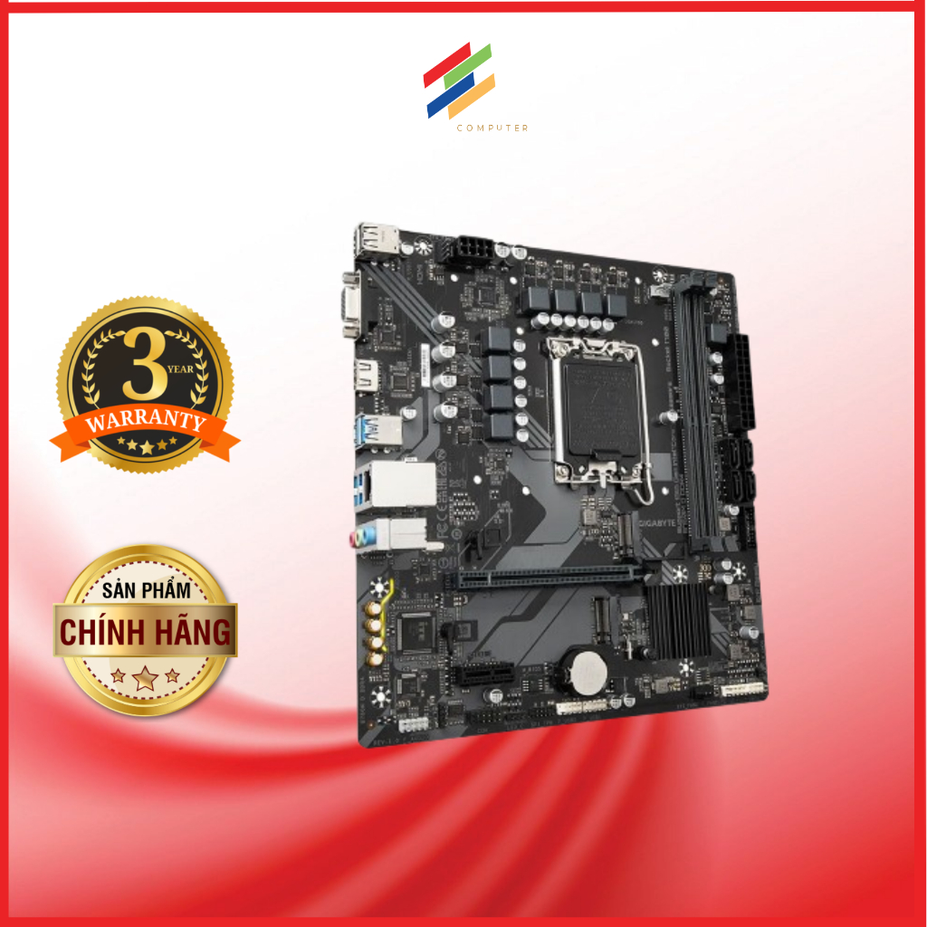 Gigabyte B760M D DDR4 LGA1700 บอร์ดหลักเมนบอร์ด