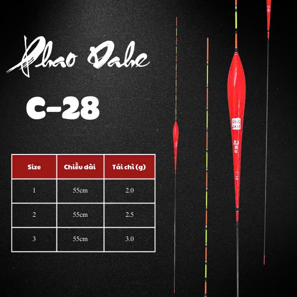 DAHE C28 FLOAT - ชอบการตกปลา