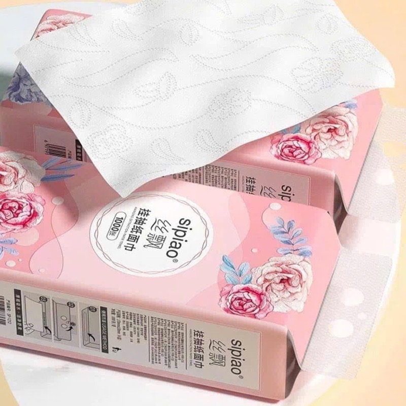 กล่องกระดาษกุหลาบ SIPAO (10 ห่อ 1000 แผ่น)