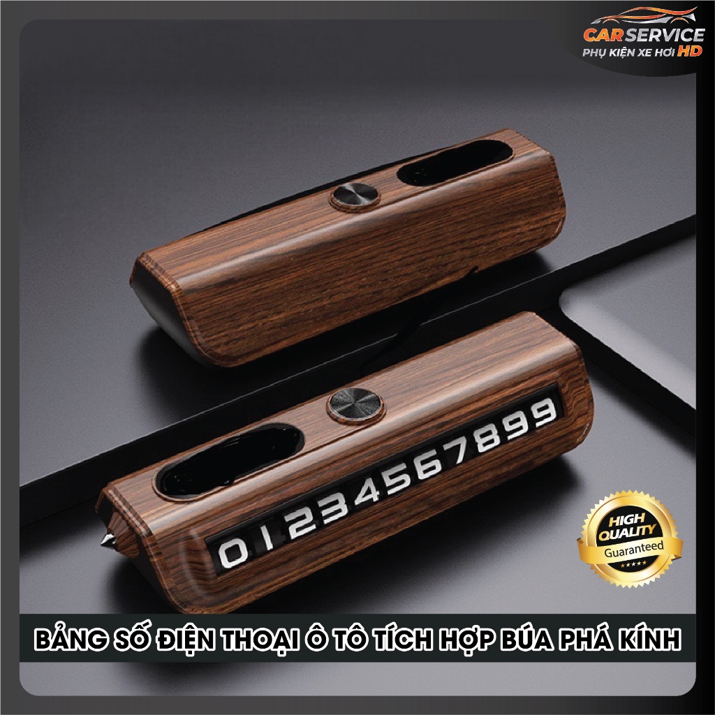 Simple Past 2 in 1 ที่จอดรถชั่วคราวหมายเลขโทรศัพท์แผ่นผสมผสานกับหัวทําลายกระจกระดับไฮเอนด์