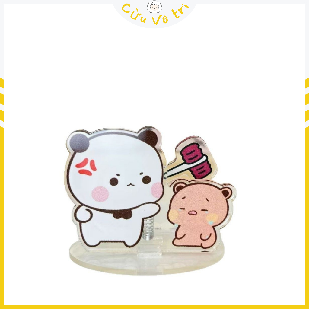 ของเล่น Dudu Bubu Knocking Love สุดน่ารัก – โมเดลเดสก์ท็อปเพื่อคลายเครียด ของขวัญสําหรับคนรัก