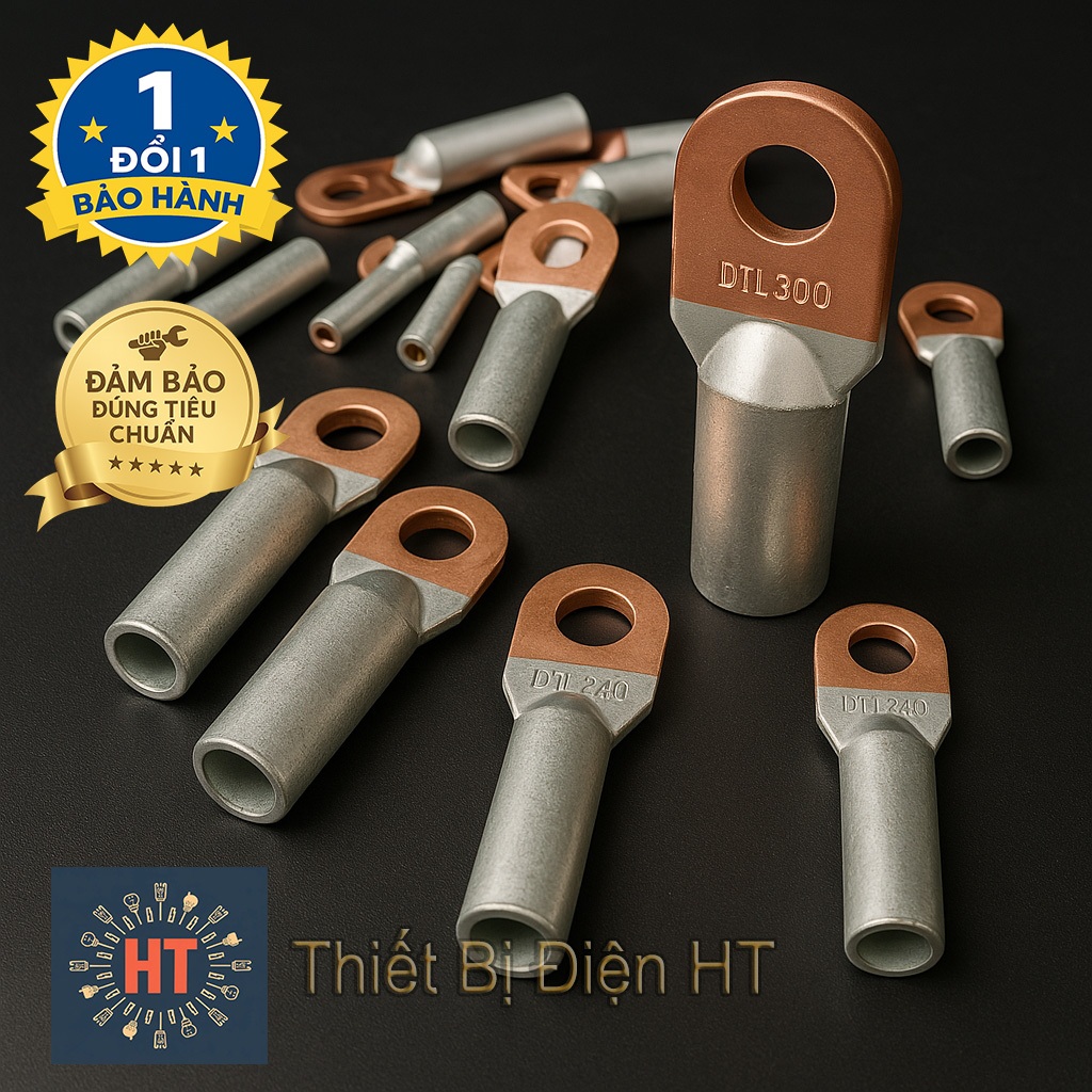 OXY Cos DTL Antioxidant Copper Aluminium – การเชื่อมต่อการนําไฟฟ้า – ขนาด DTL-16 ถึง DTL-400