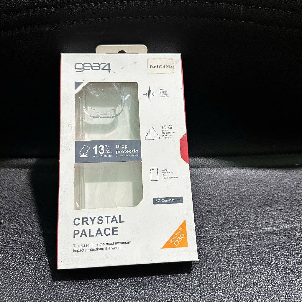 (Exhaust) เคส Gear4 IPhone 14 Plus / 14 แบบใสสวยงาม (GTK)