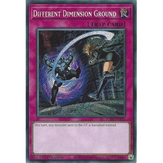 [KW2 Yugioh] [EN-UK] การ์ด RA04-EN101 พื้นมิติที่แตกต่างกัน
