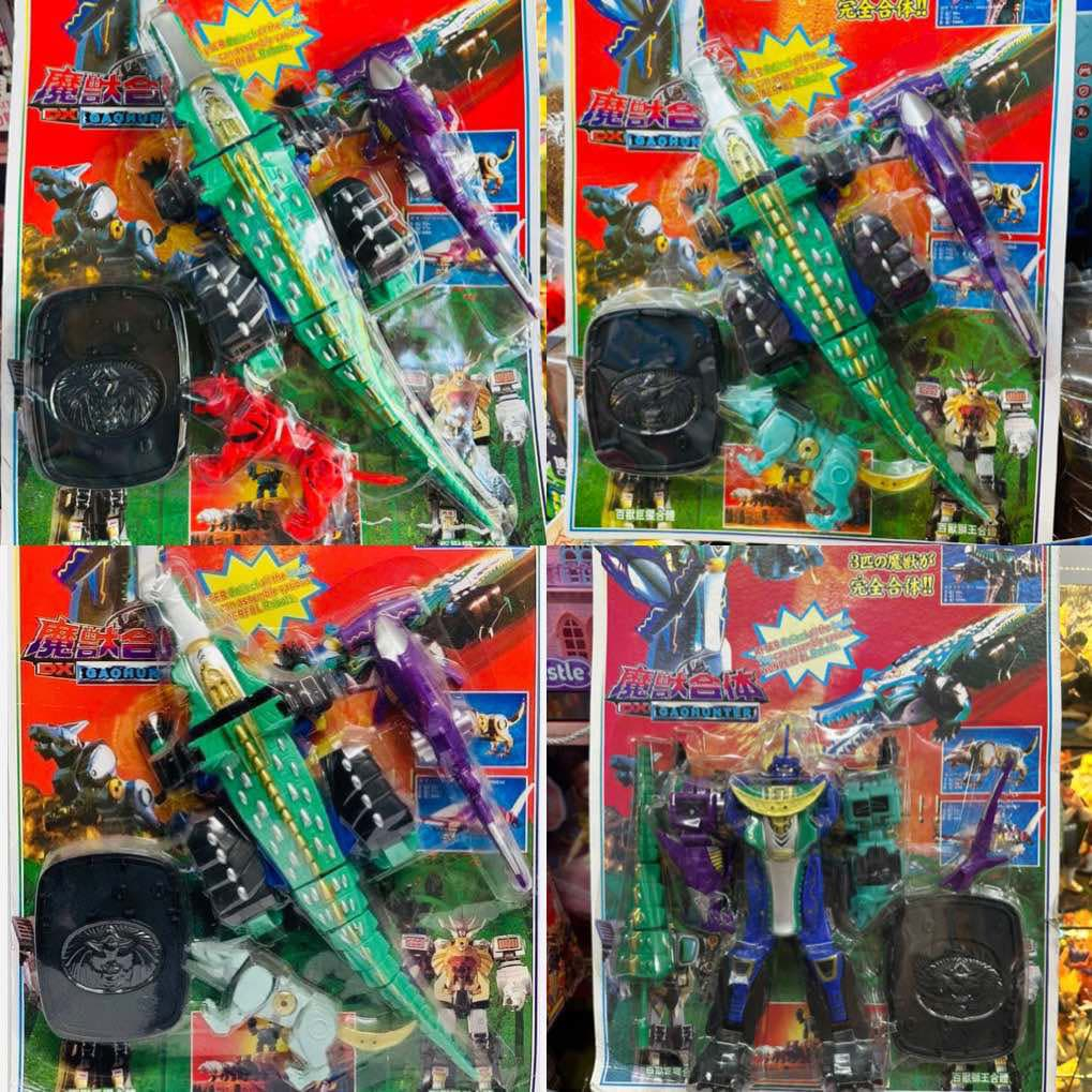 (R0028) GAO RANGER GAO HUNTER หุ่นยนต์จระเข้ซูเปอร์ฮีโร่ประกอบของเล่นสุ่มเลือก