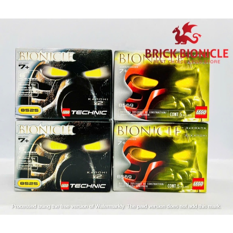 LEGO BIONICLE AUD SG MA TH PH - BIONICLE MASK KANOHI ASSEMBLY TOY & KRITA PACK