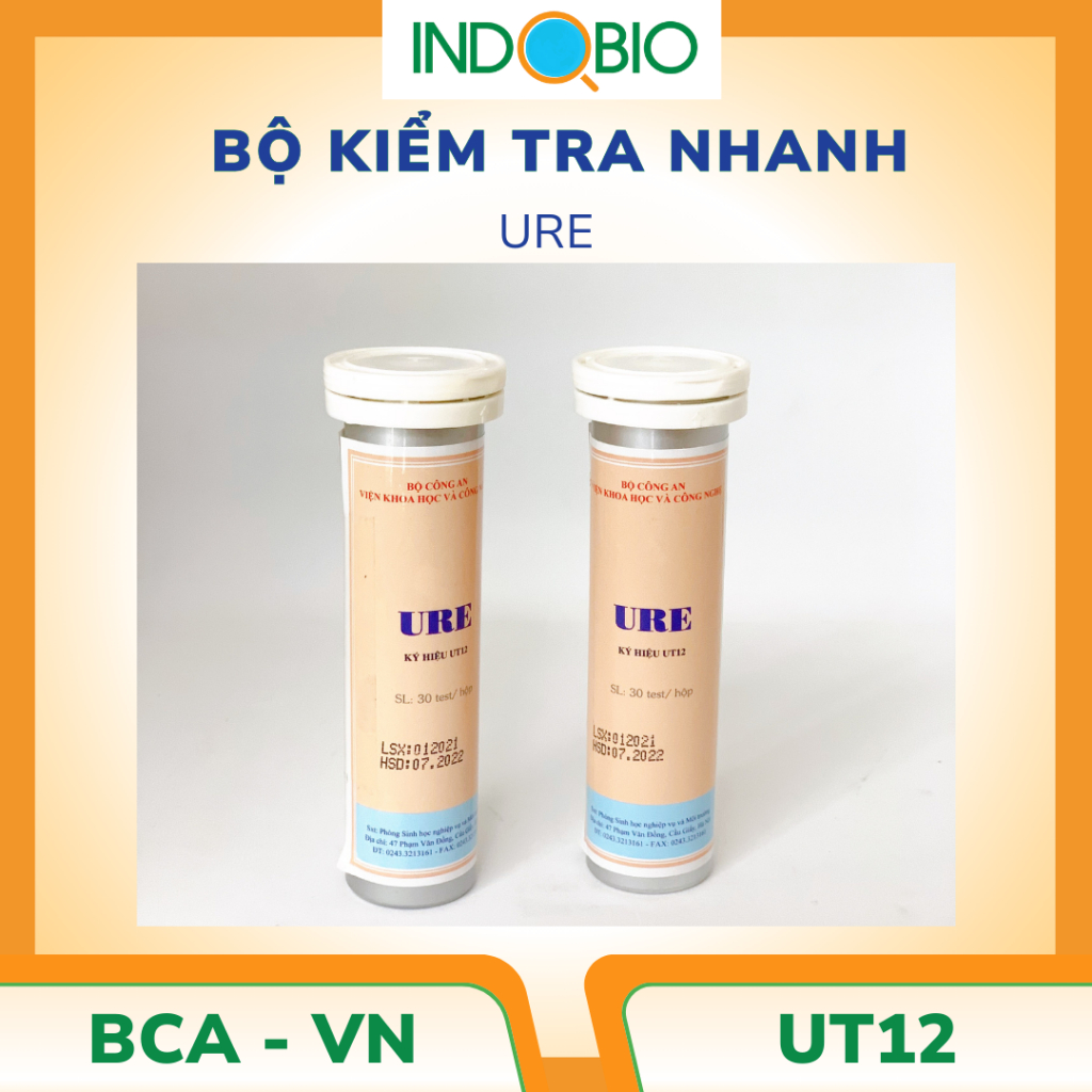 [สต๊อกพร้อม] UT12 BCA FOOD URE TEST KIT-VIETNAM [CNLUDED CoA]