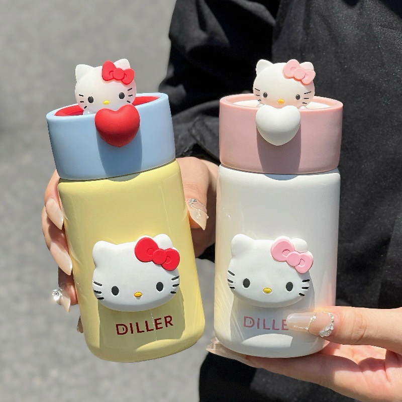 [ของแท้] Diller Kitty Thermos Bottle 200ML/280ML