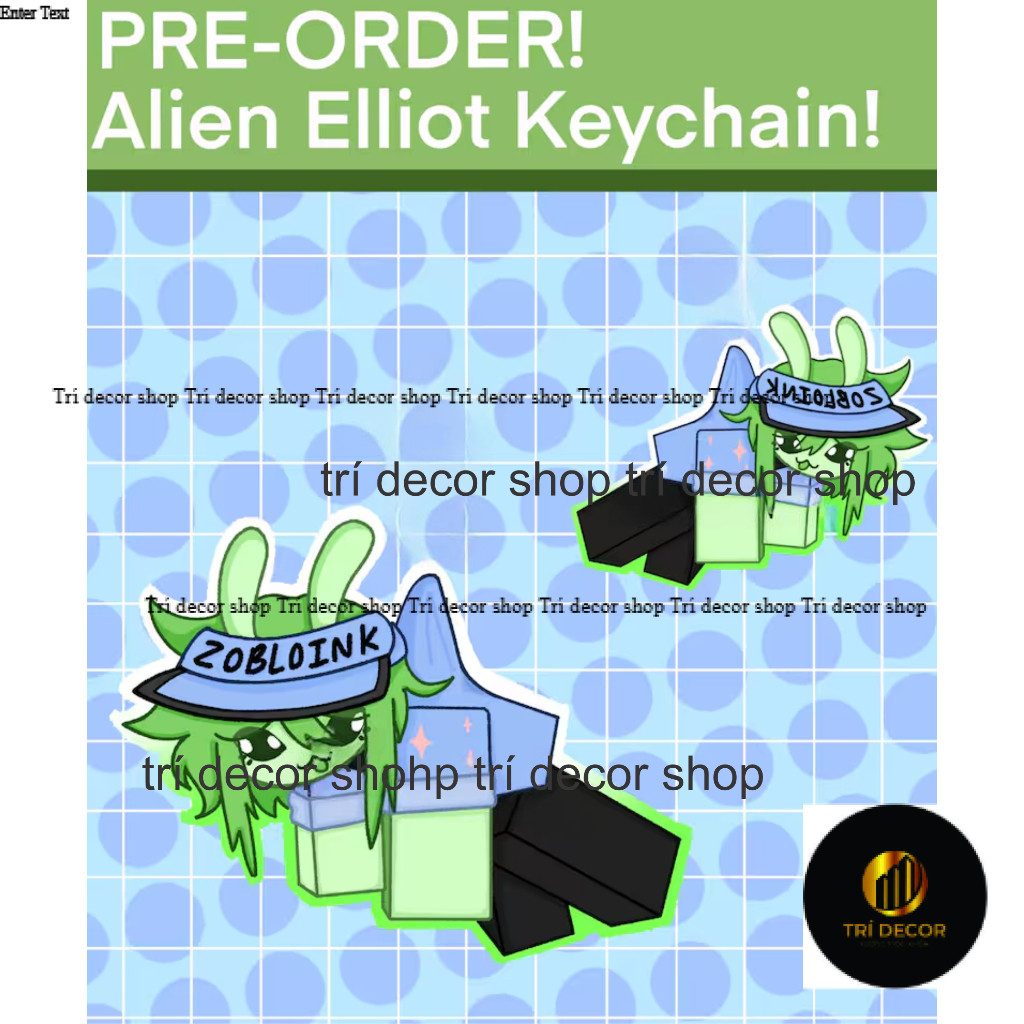 พวงกุญแจเอเลี่ยน Elliot Forsaken