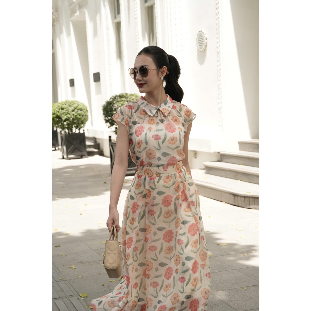 MY WAY ชุดสตรีสตรีสตรีแขนลายดอกไม้คุณภาพสูง 6MAB01227w - HA1 6MCXB4239w - HA1