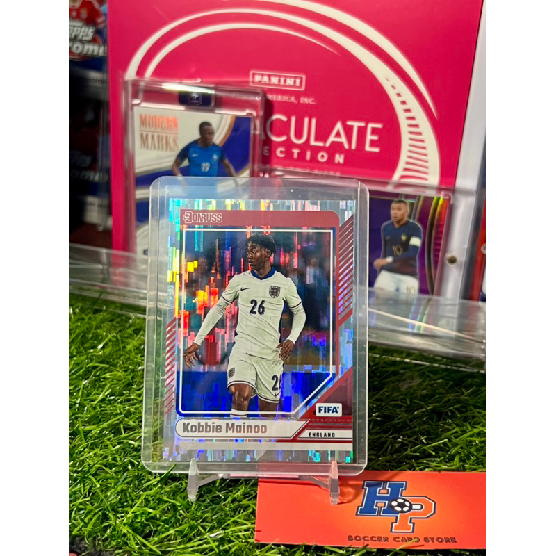 Kobie Mainoo Silver Panini Donruss 2024/25 การ์ดฟุตบอล