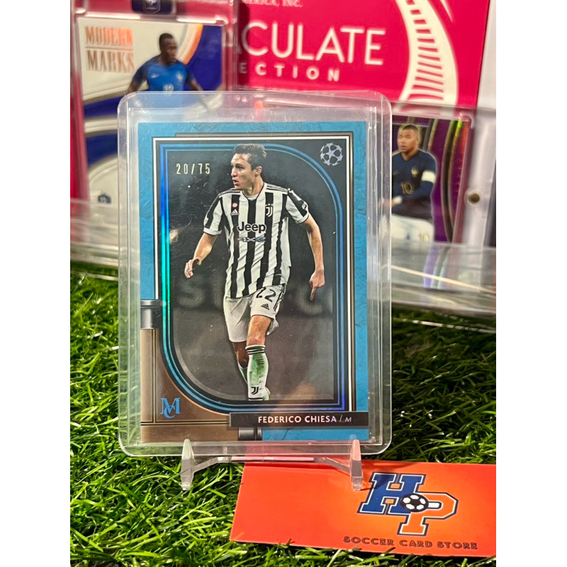 Federico Chiesa /75 Topps Museum 2021/22 การ์ดฟุตบอล