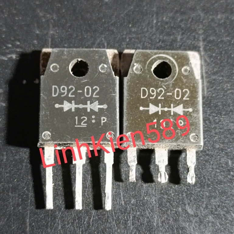 เครื่องเชื่อม Diode D92 02 D92 - 02 20A 200V ถอดเครื่องหลังทองแดง