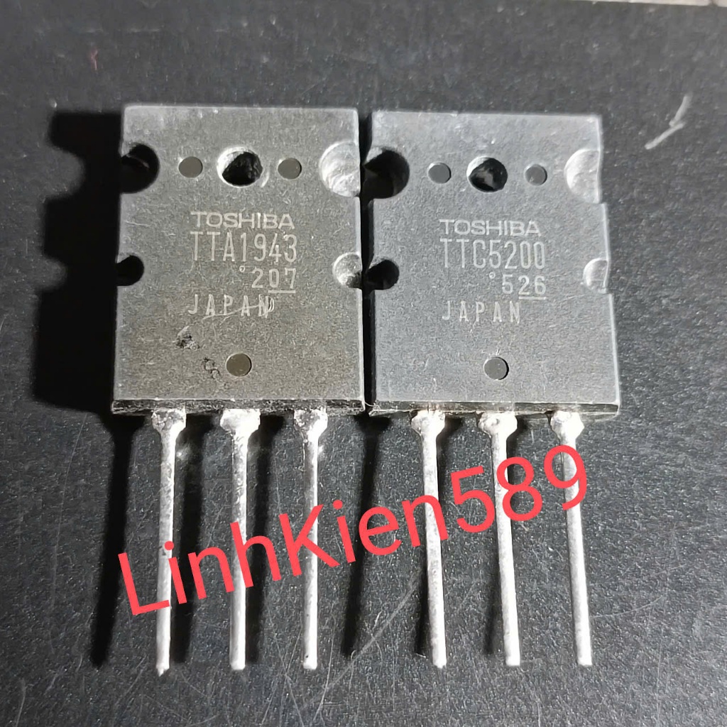 [ 4 PAIRS ] TTA1943 TTC5200 เปลือกเสียงถอดตัวขยายขา