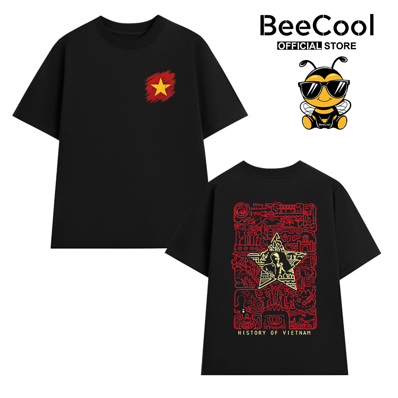 [HISTORY] เสื้อยืด HISTORY ท้องถิ่นทําจากผ้าฝ้ายเนื้อนุ่มเย็น