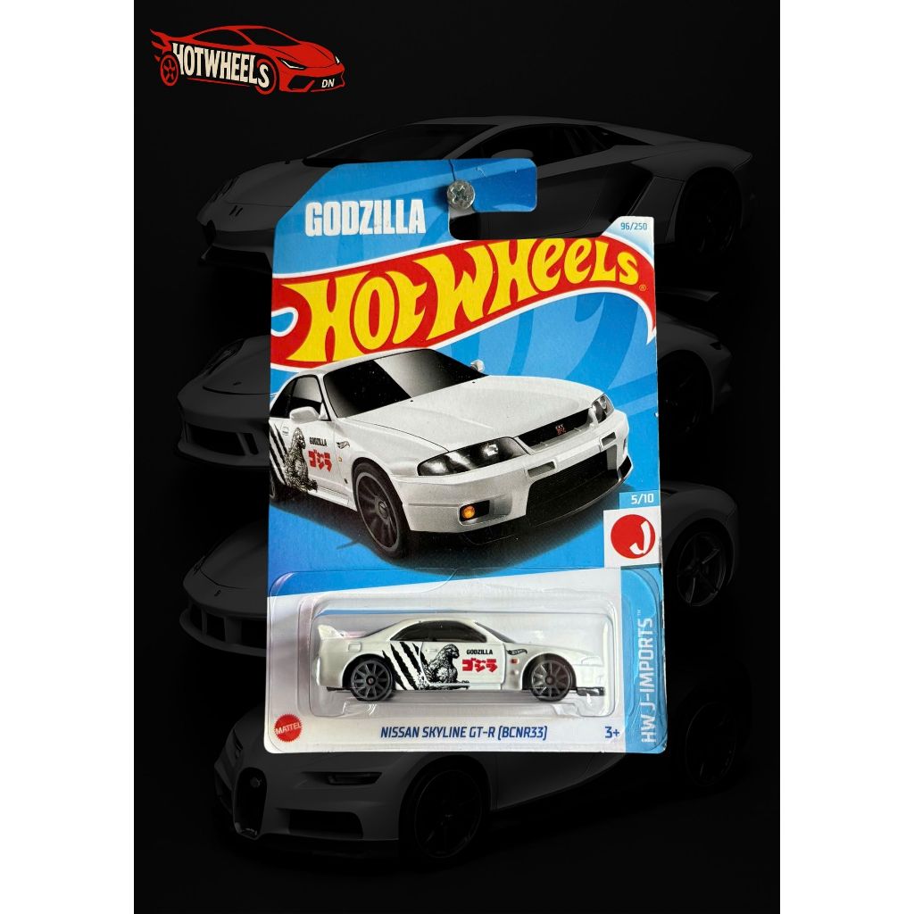 Hotwheels.DN - Hot Wheels Nissan Skyline GT-R (BCNR33) Gozilla